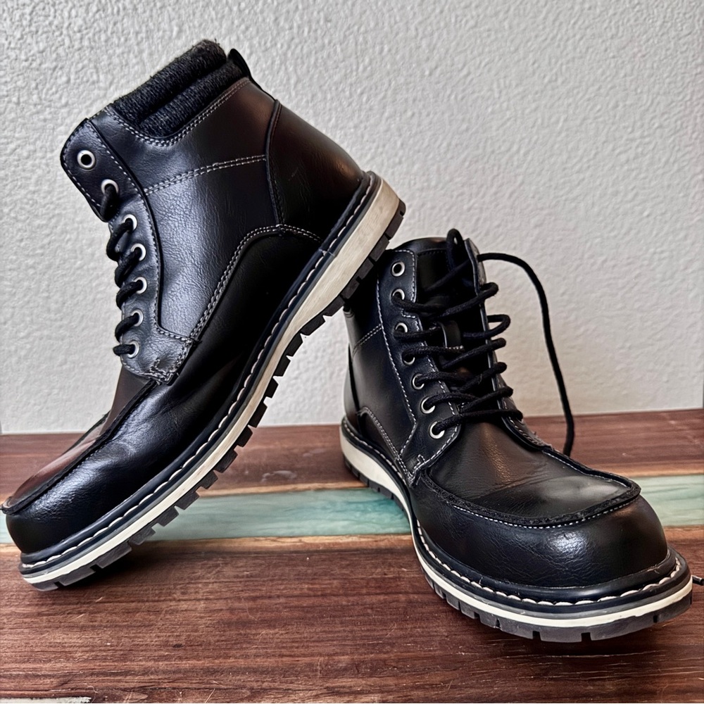 Men’s Sonoma Abraham ankle boots - black sz 10.5